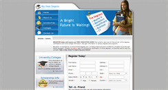 Desktop Screenshot of mynewdegree.com